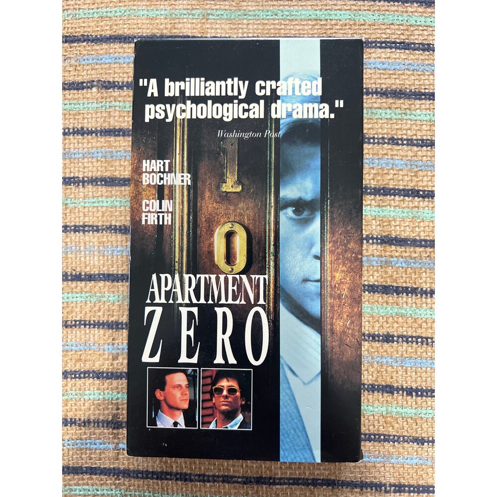 Apartment Zero Colin Firth VHS Pre-Loved